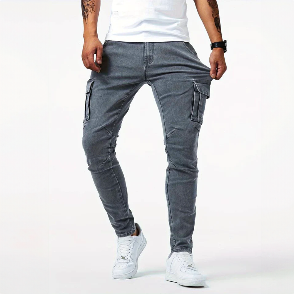 Päg | Le Jean Cargo en Denim Urbain : L'Essence de la Mode Masculine