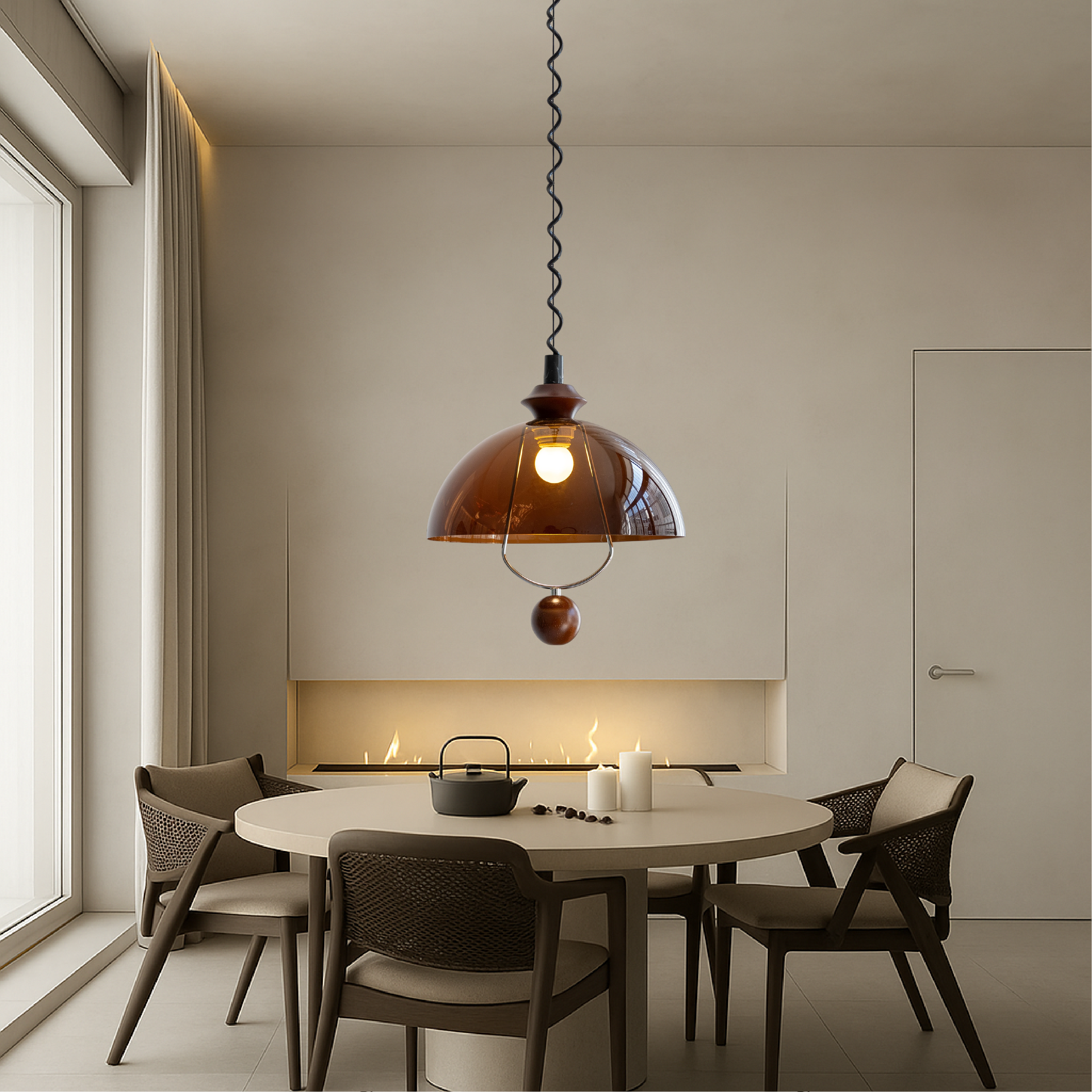 Lampada a sospensione antica