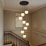 Lampadario della scala della Villa de Gade