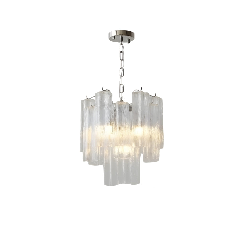 Lampadario in vetro francese