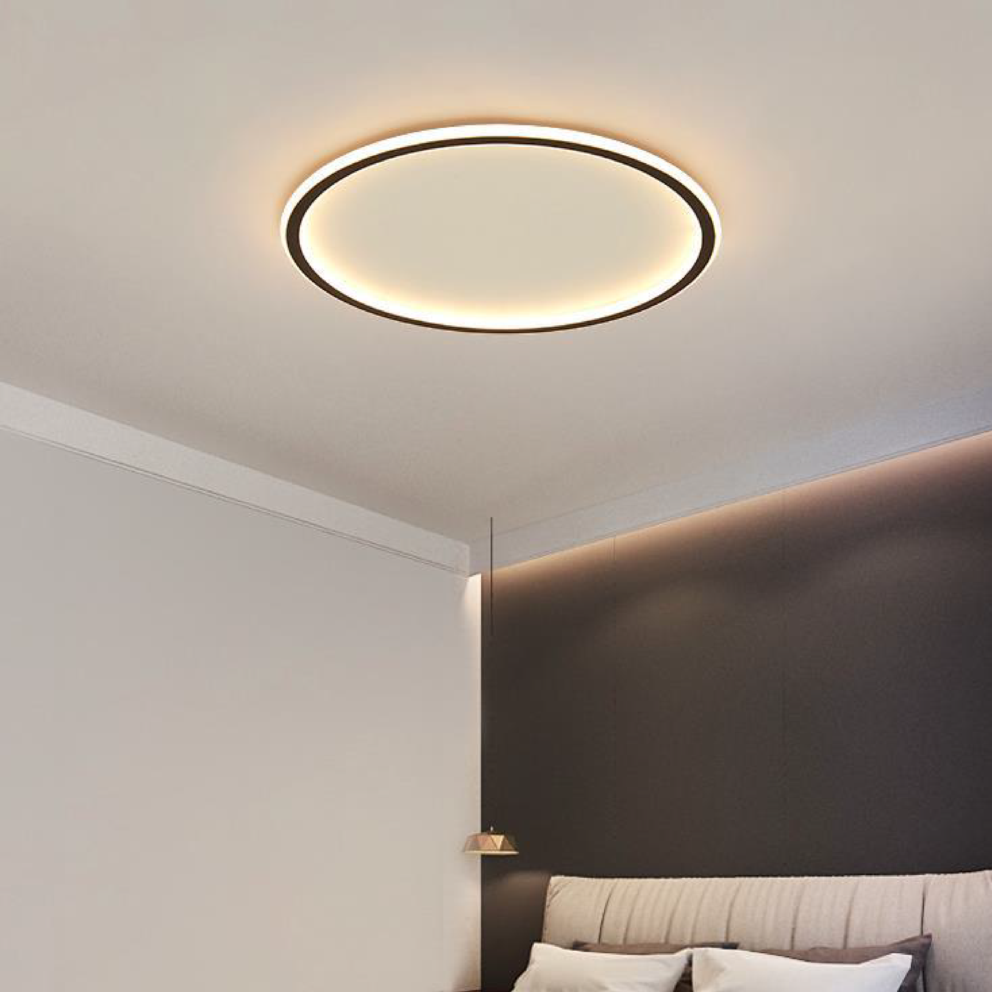 Mysaglobe Plafoniera rotonda scandinava