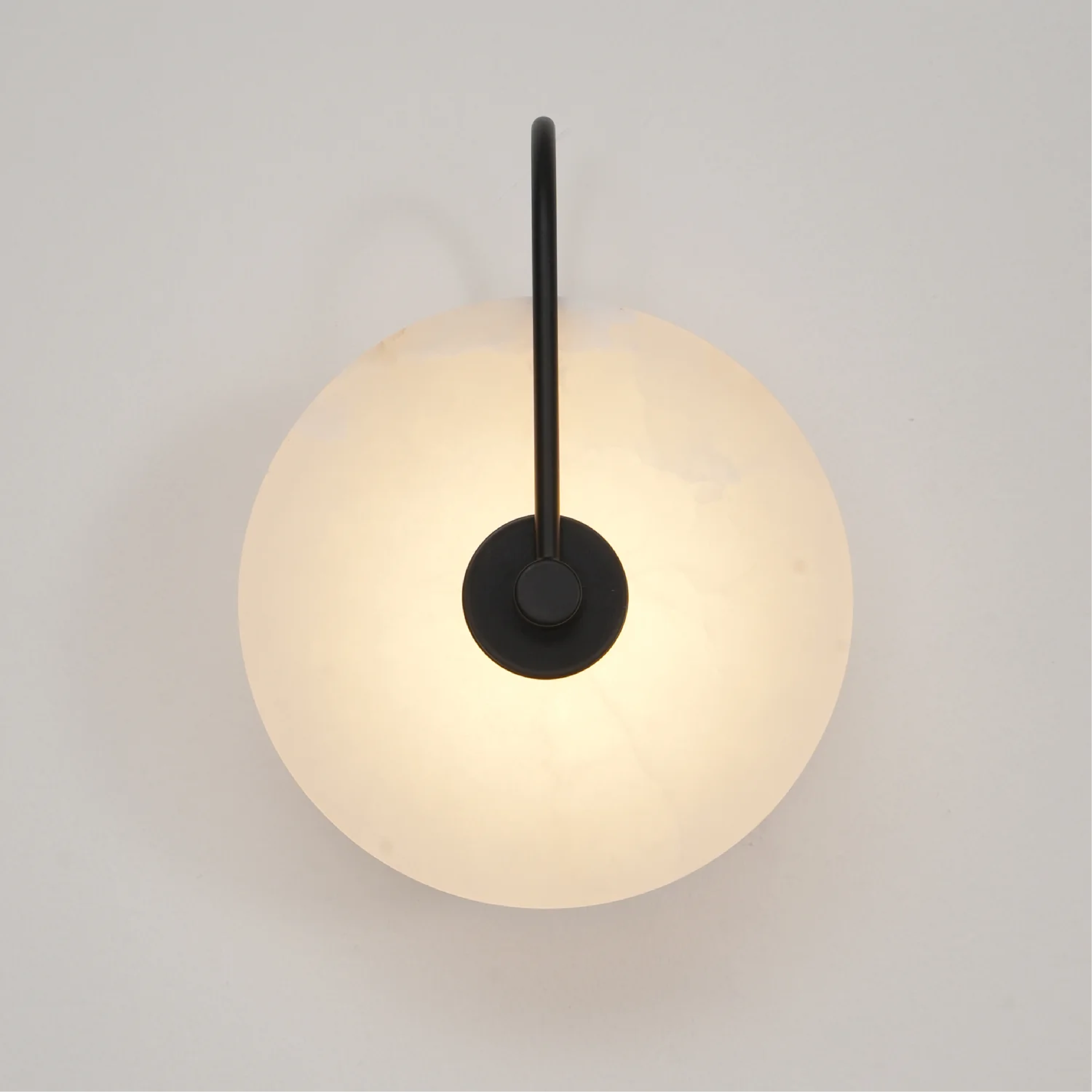 Lampada da parete LED in marmo Alab