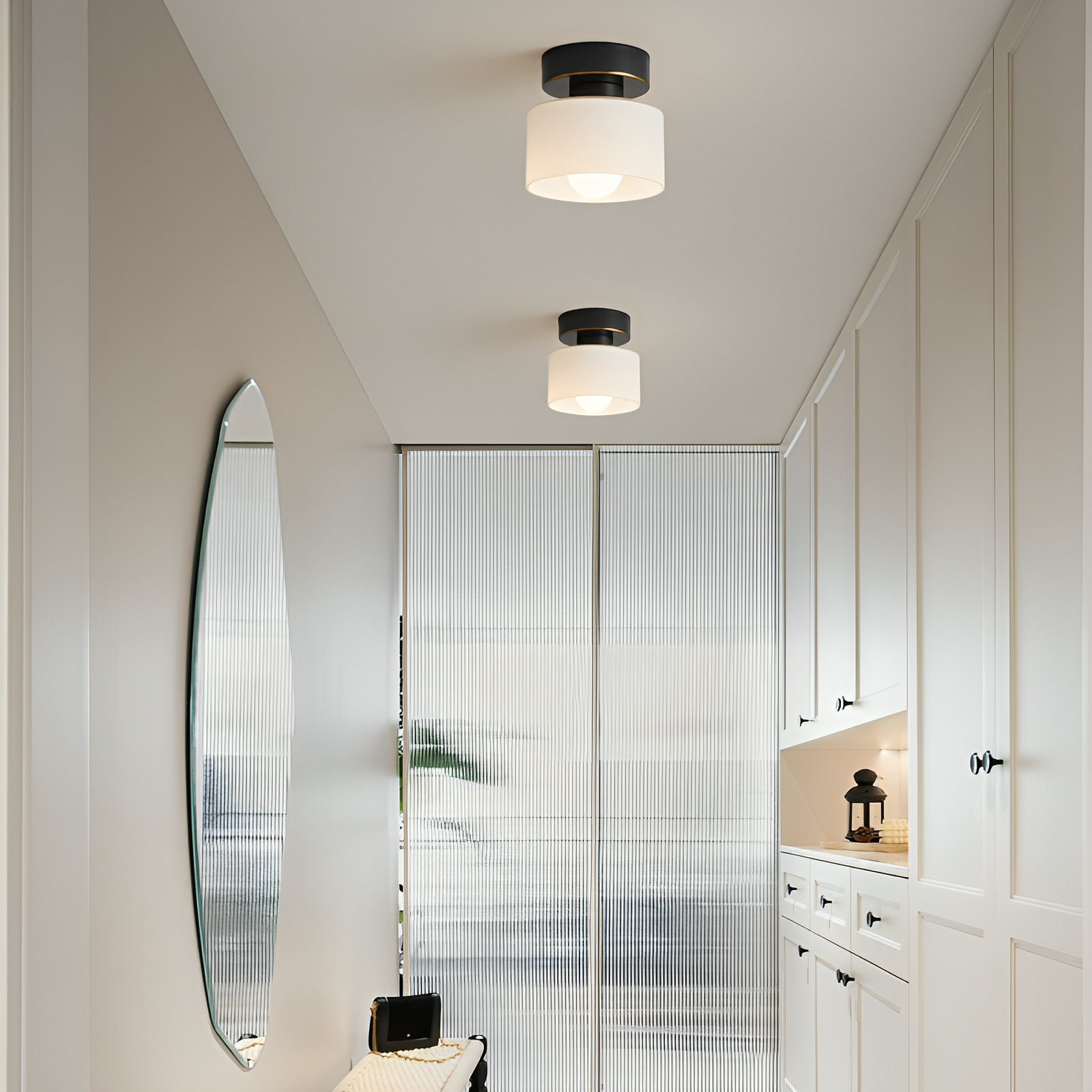 Spot creativo per soffitto Bauhaus