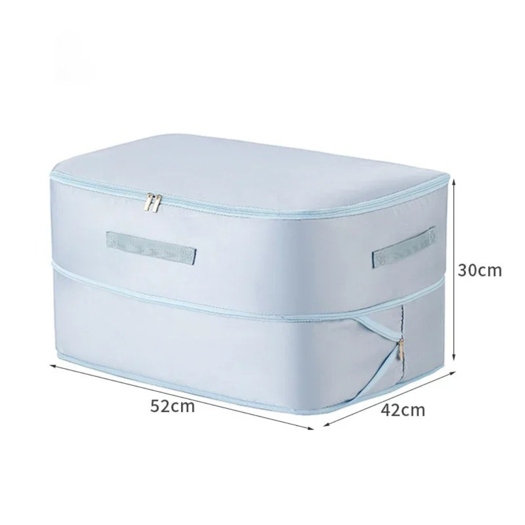 Sac de Compression Ultime SpaceMaster™ - Rangement Couette Pratique en Bleu t