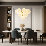 Lampadario a sfera nordico