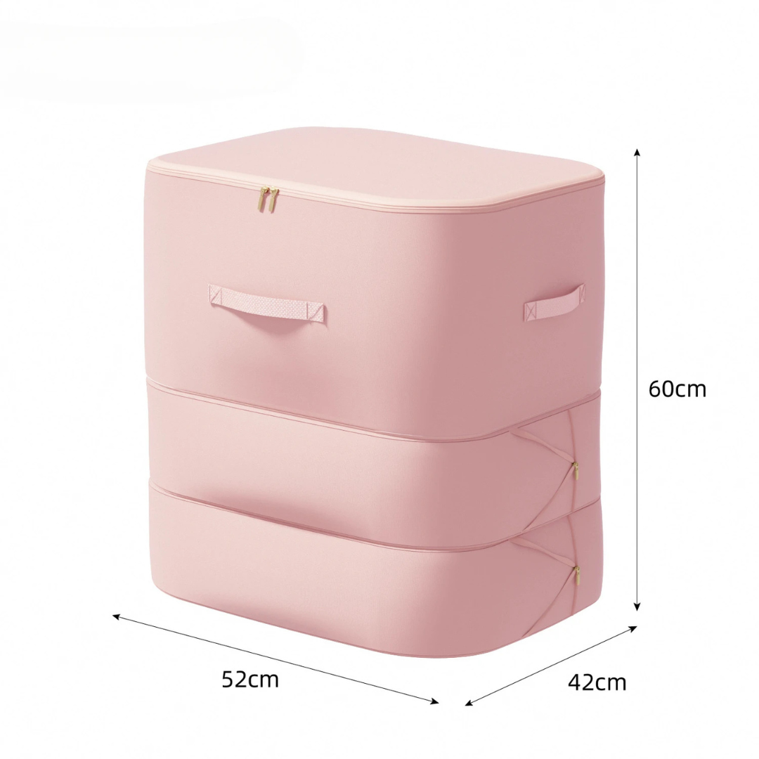 Sac de Compression Ultime SpaceMaster™ - Rangez Vos Vêtements Sous Vide en Rose d