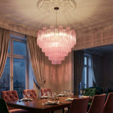 Lampadario in vetro francese