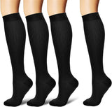 4 Paia di Calze a Compressione per la Circolazione - Uomo e Donna