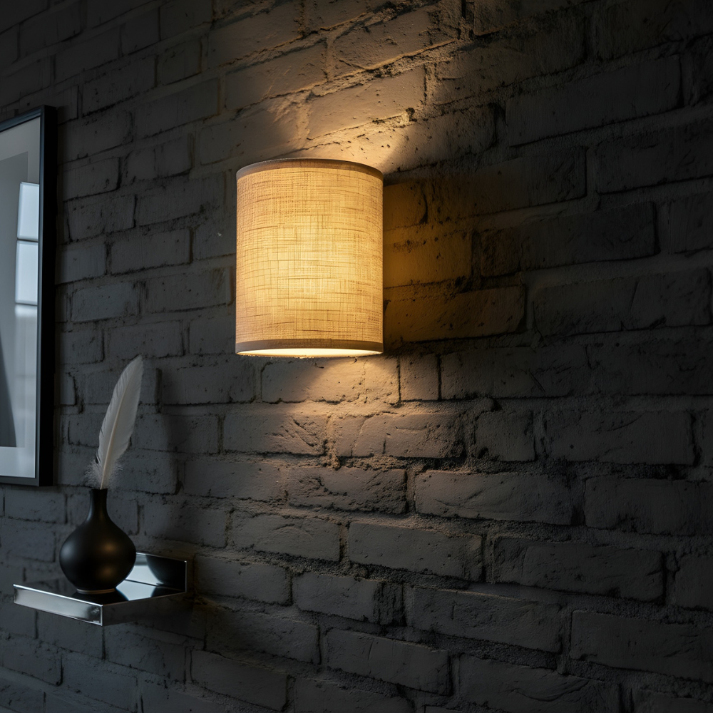 1+1 Sconces da parete in tessuto gratuiti