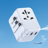 Adattatore Presa Universale da Viaggio - 2 USB e 1 USB-C