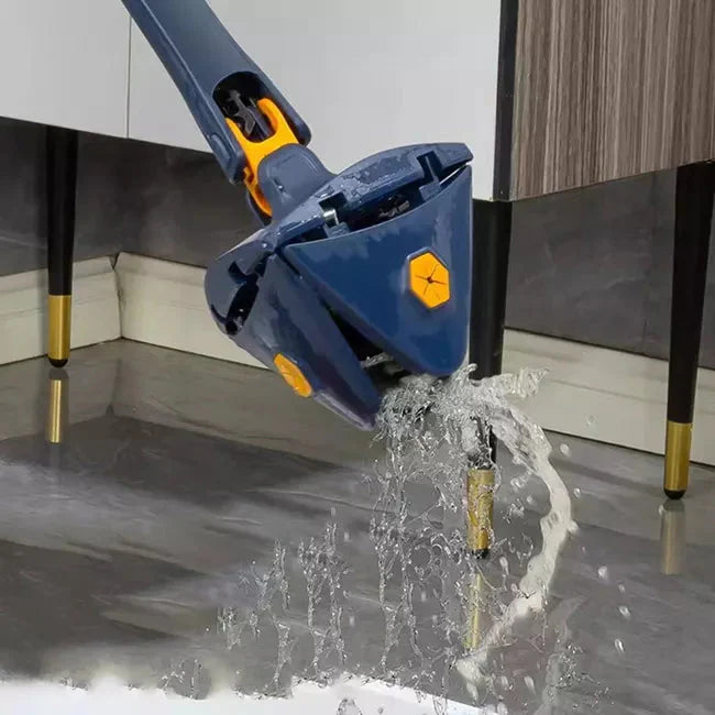 Balai Serpillère Triangulaire pour un Lavage Rapide et Efficace travel bottle