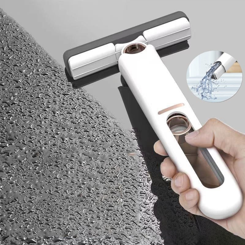 Balai à franges Mini Squeeze - Tête en coton pour surface propre travel bottl