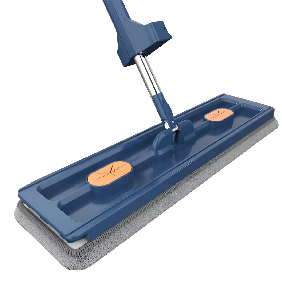 Balai plat microfibre mains libres Juiil en Bleu - Nettoyage Rapide et Effortless