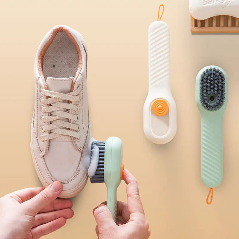 Brosse à linge avec poils souples pour un nettoyage en douceur des vêtements et des chaussures - Juiil