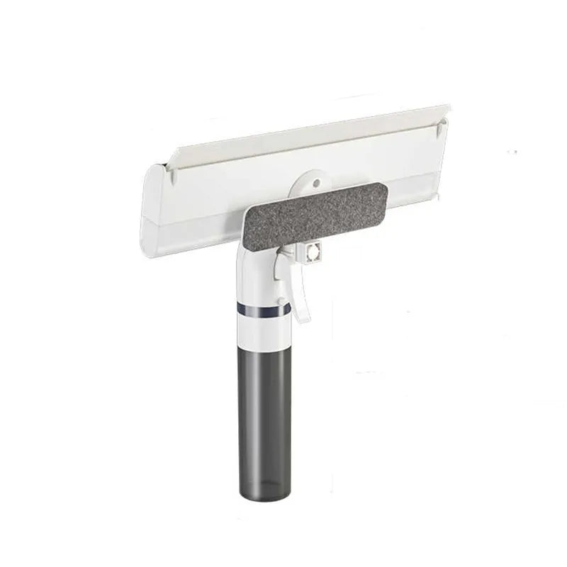 Brosse de nettoyage pour vitres Blanc avec poignée ergonomique travel bottle