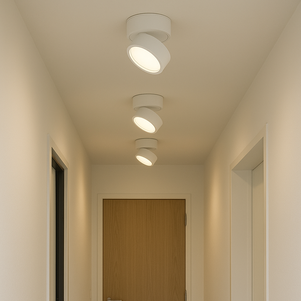 (2 confezioni) Plafoniera da soffitto a superficie