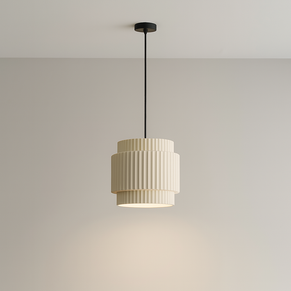 Lampada a sospensione colorata in ceramica
