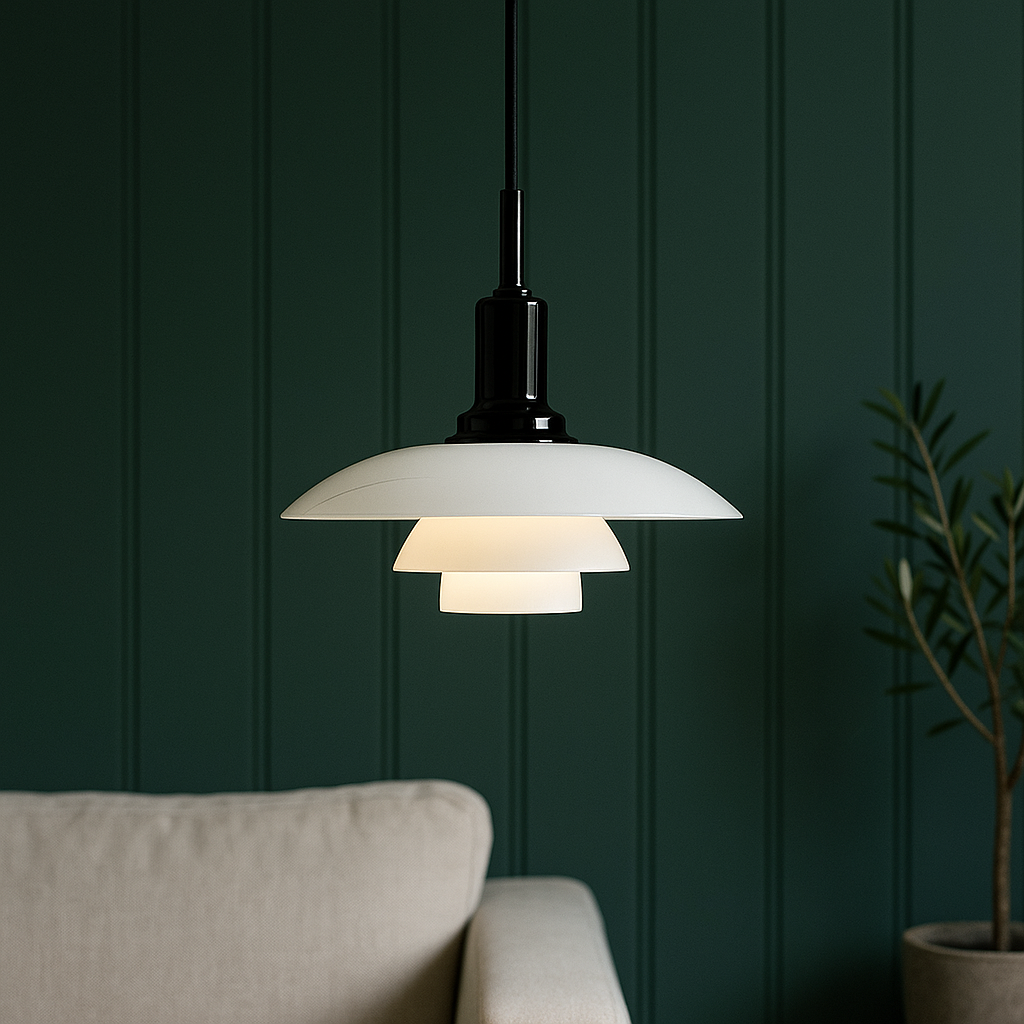 Lampada a sospensione dal design danese