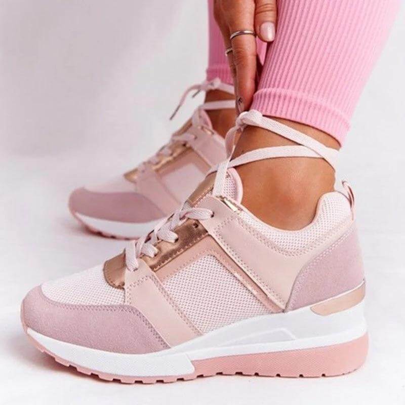Chaussures TrendyWalk Tendance - Rose, style élégant et tendance travel bottl