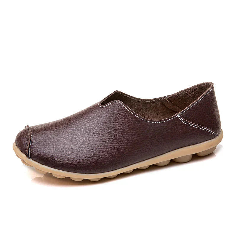Chaussures orthopédiques OrtoBounce Marron - Soulagement instantané et adhérence antidérapante