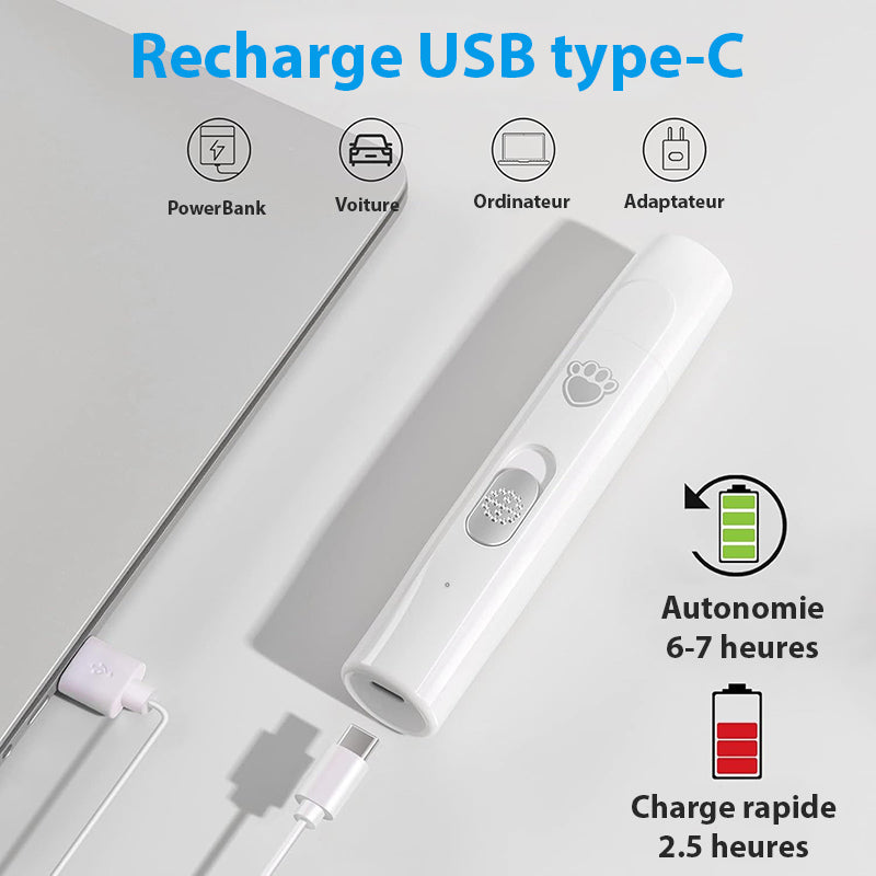 Coupe-Ongles Électrique Professionnel - Ergonomie et Sécurité Optimale travel
