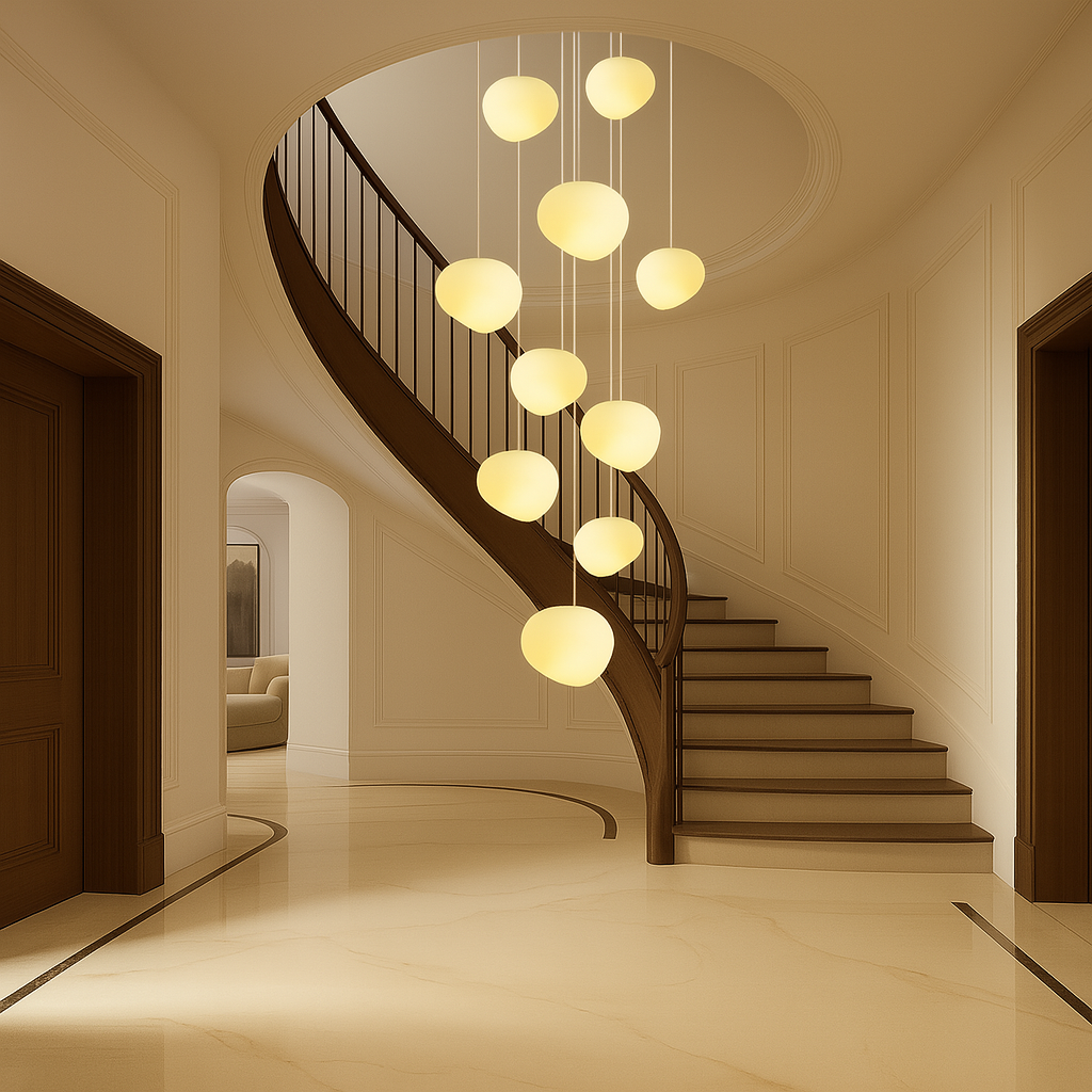 Lampadario da scala nordico creativo