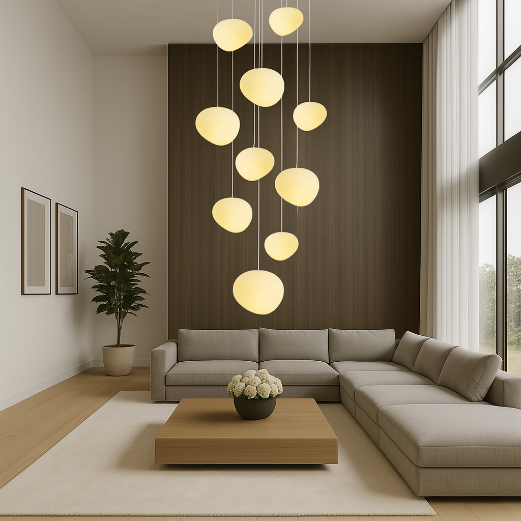 Lampadario da scala nordico creativo