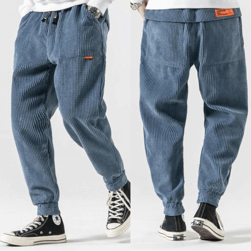 Pantalon chic en velours pour homme - Daniel | Tendance - Confort élégant, durabilité qualité, style polyvalent