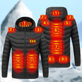 Piumino Riscaldato Unisex 11 Zone