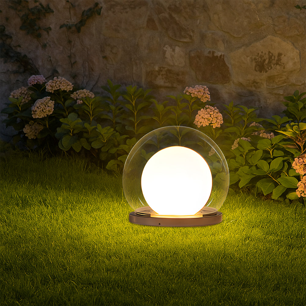 Lampada lunare a pilastro