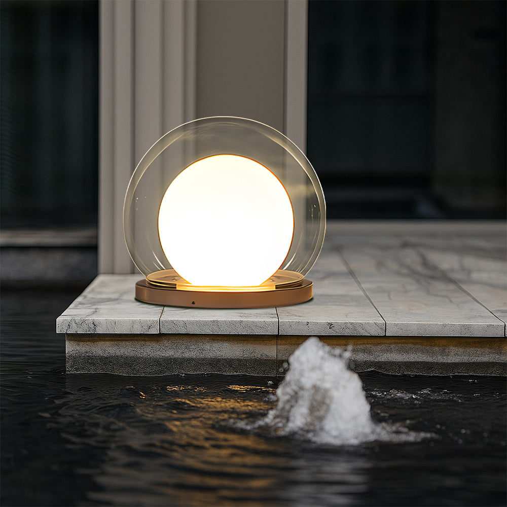 Lampada lunare a pilastro