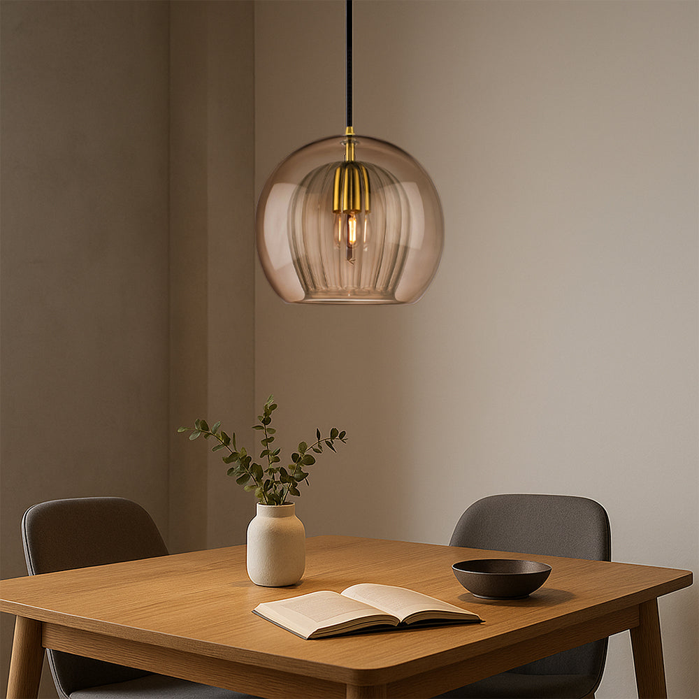 Lampada sospesa per isola cucina di Hira