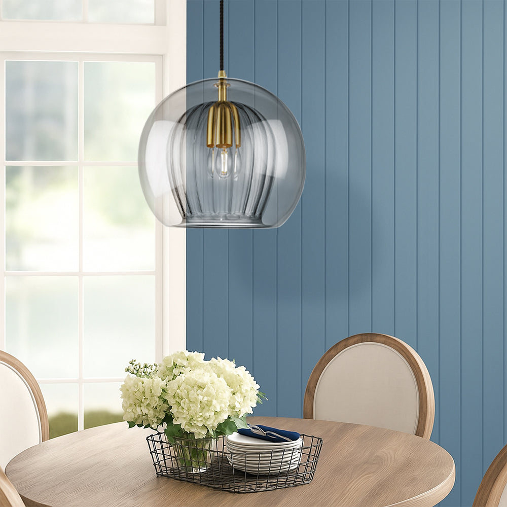 Lampada sospesa per isola cucina di Hira
