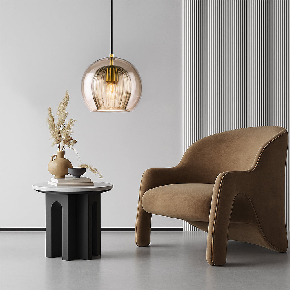 Lampada sospesa per isola cucina di Hira