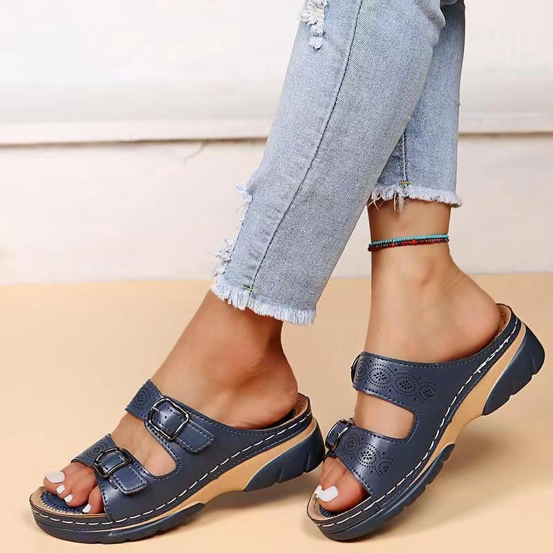 Sandales Emily Orthopédiques Pour Femmes en matériau EVA respirable travel bo