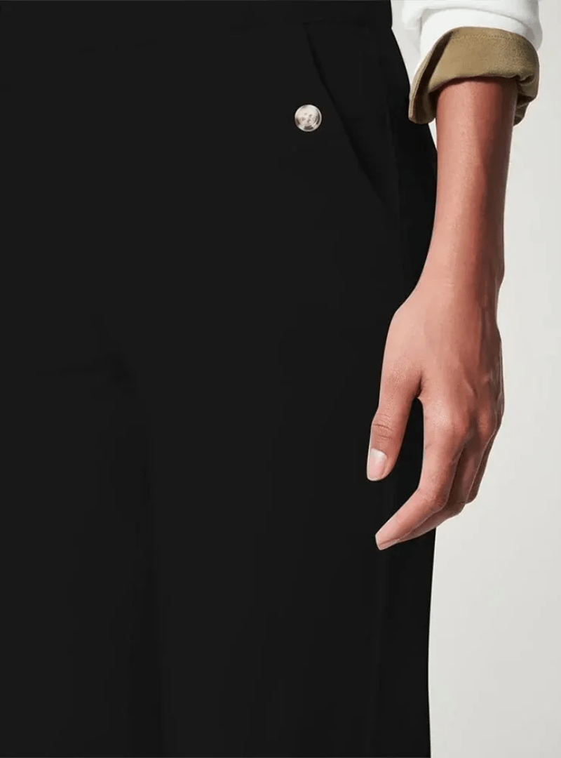 Pantalon Large Tendance Été pour Femmes - Confort et Élégance en Sergé de Qualité