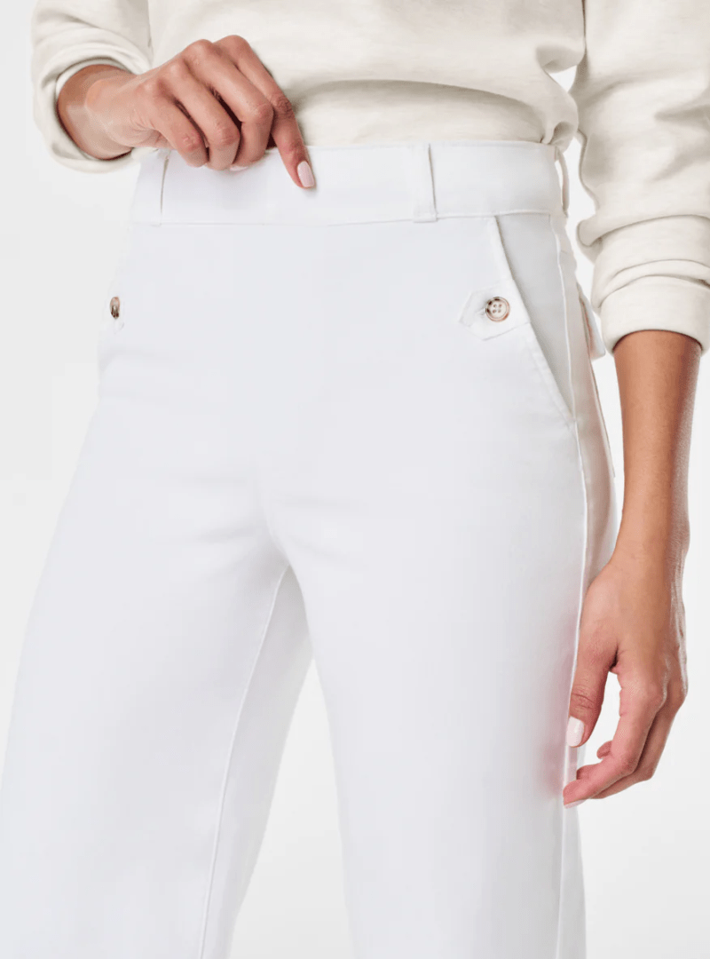 Pantalon Large Tendance Été pour Femmes - Confort et Élégance en Sergé de Qualité