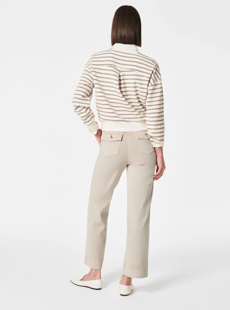 Pantalon Large Tendance Été pour Femmes - Confort et Élégance en Sergé de Qualité