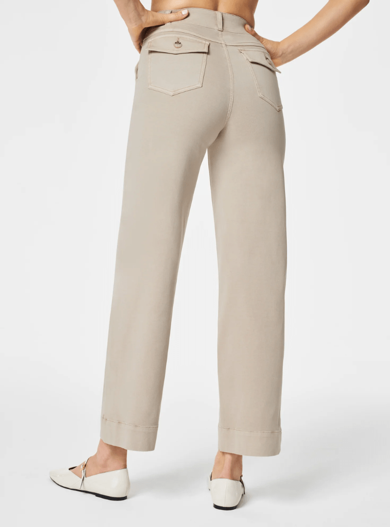 Pantalon Large Tendance Été pour Femmes - Confort et Élégance en Sergé de Qualité