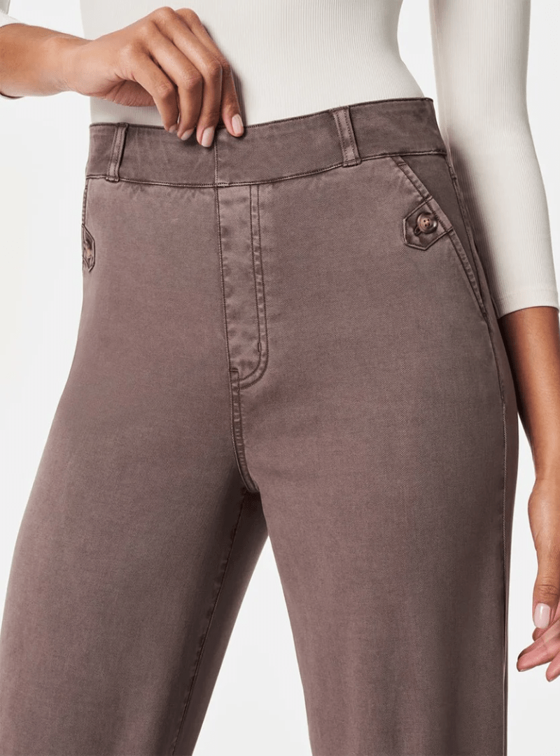 Pantalon Large Tendance Été pour Femmes - Confort et Élégance en Sergé de Qualité