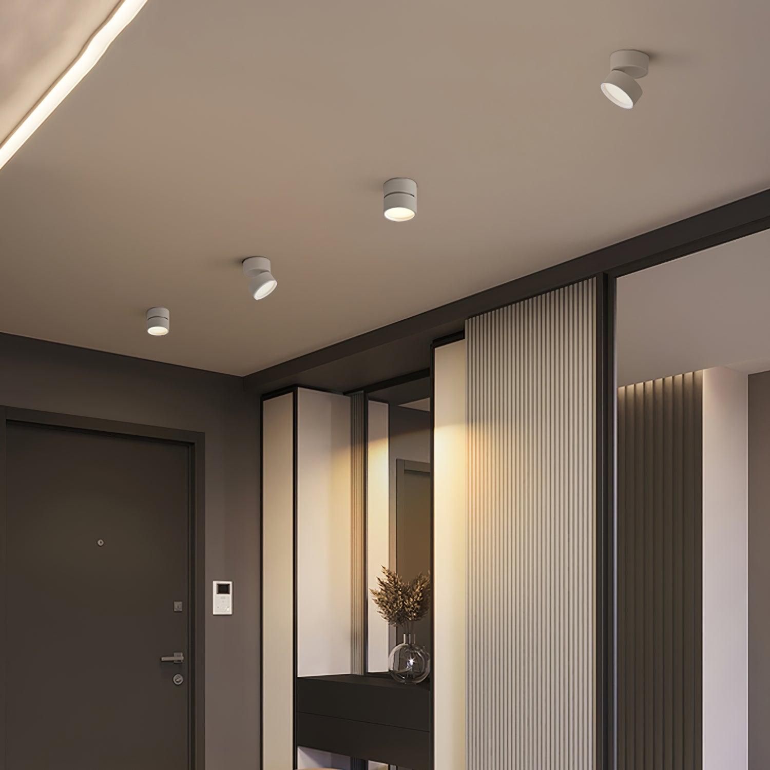 (2 confezioni) Plafoniera da soffitto a superficie