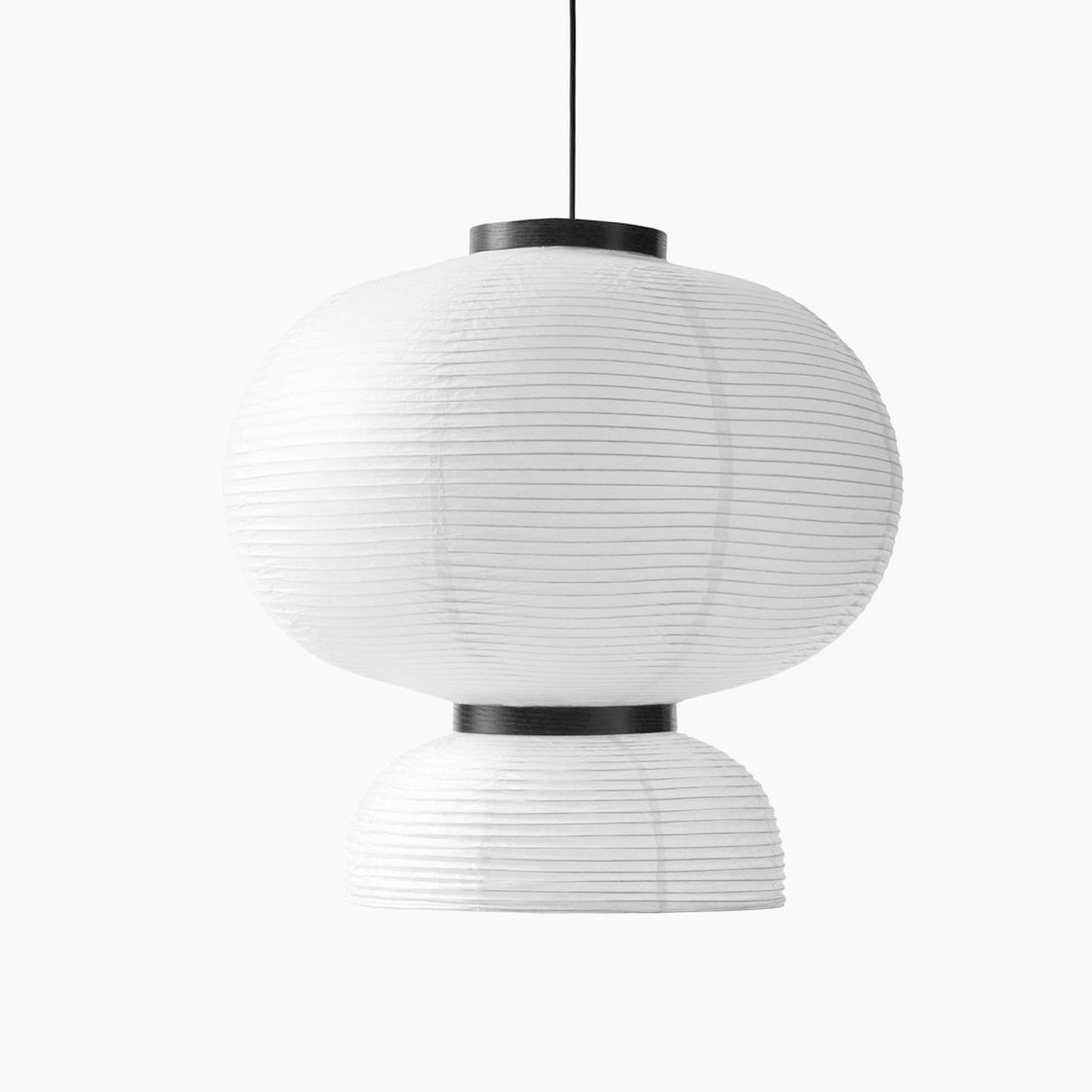 Lampada sospesa giapponese Wabi Sabi