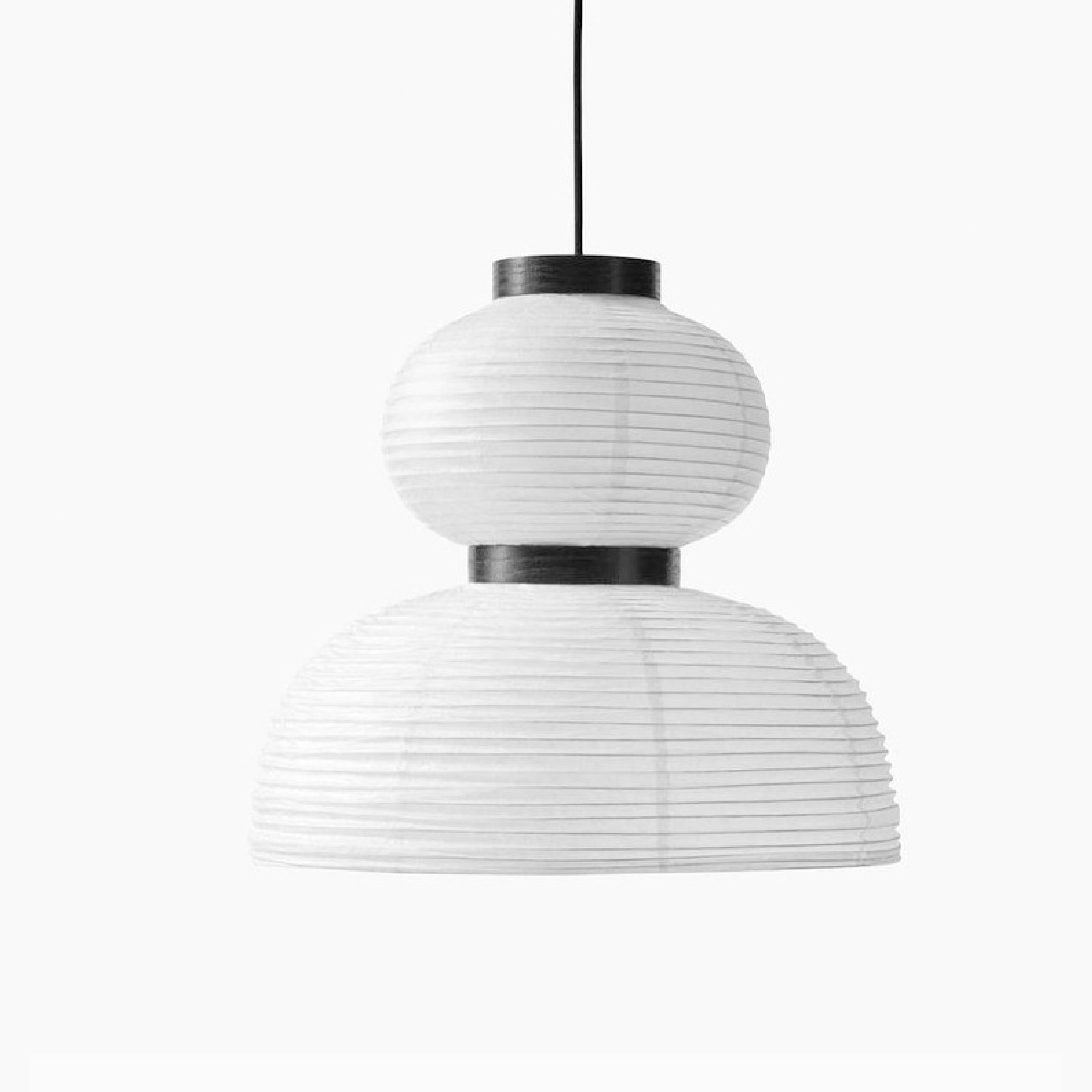 Lampada sospesa giapponese Wabi Sabi