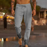 Kevin | Pantalone Casual in Cotone e Lino