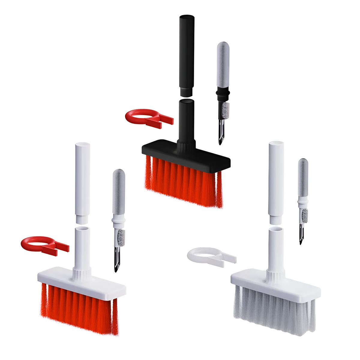 Practical -in- tool for efficient keyboard cleaning travel bottle leak-proof