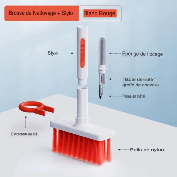 Perfect for scrubbing and brushing keyboards travel bottle leak-proof design