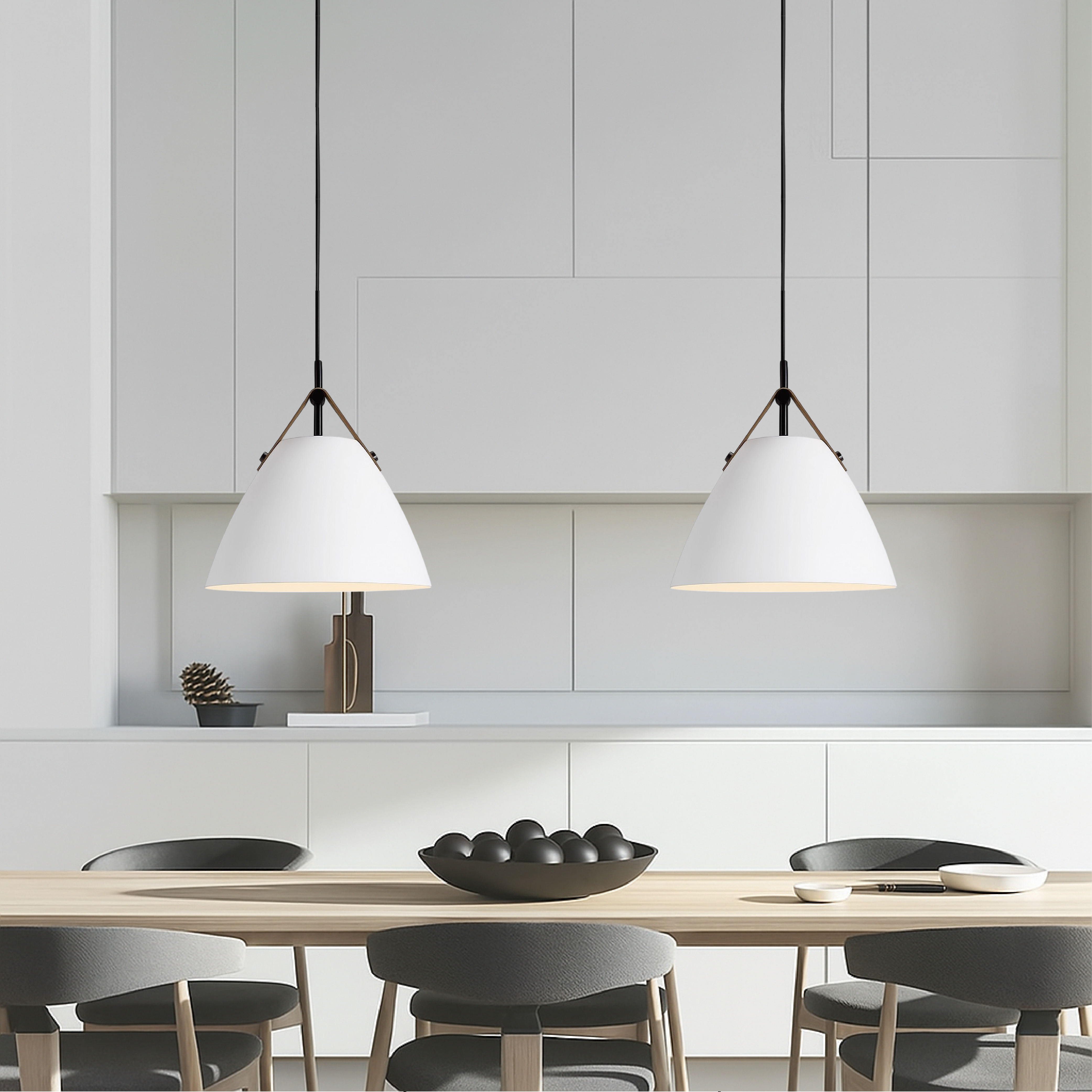 Lampada a sospensione scandinava colorata