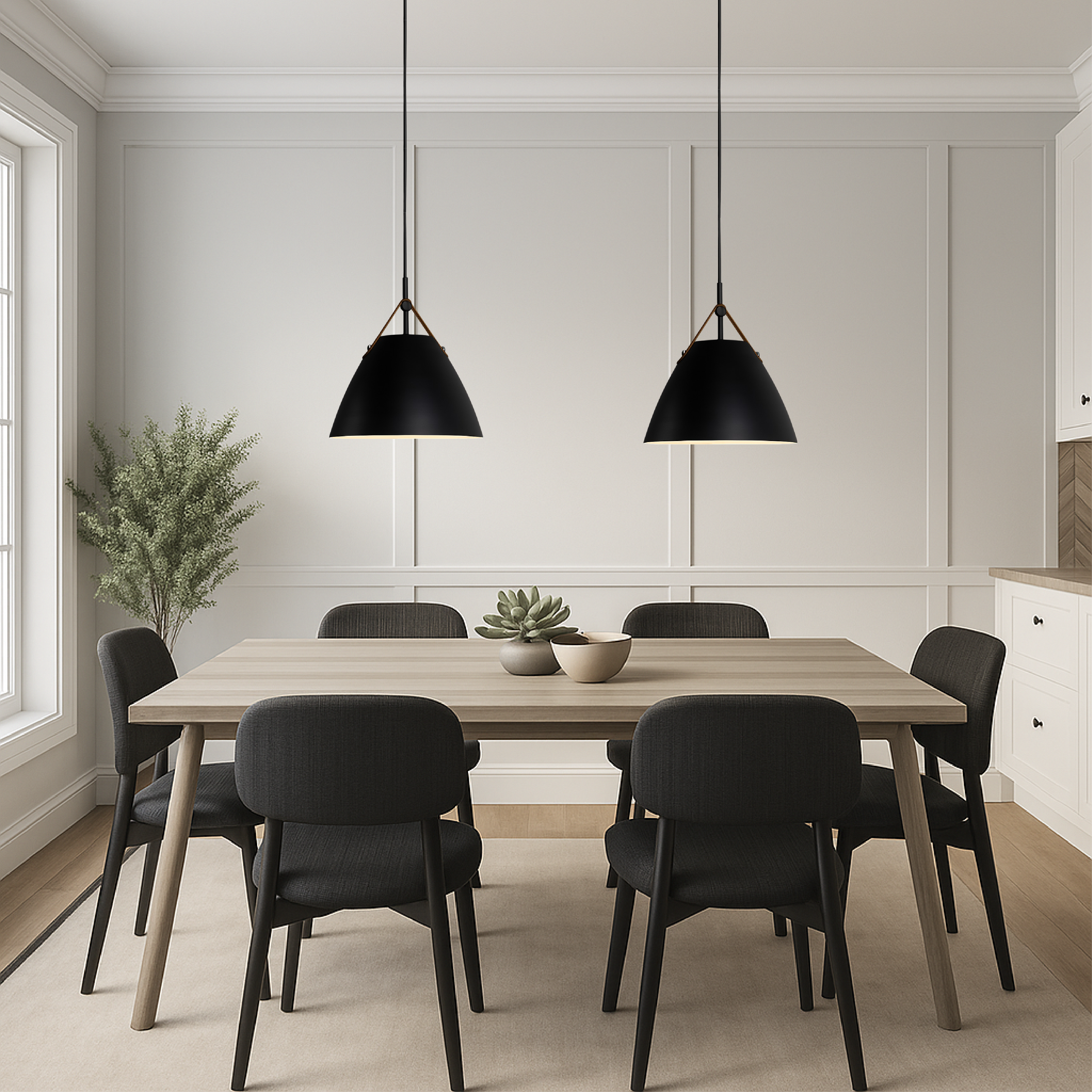 Lampada a sospensione scandinava colorata