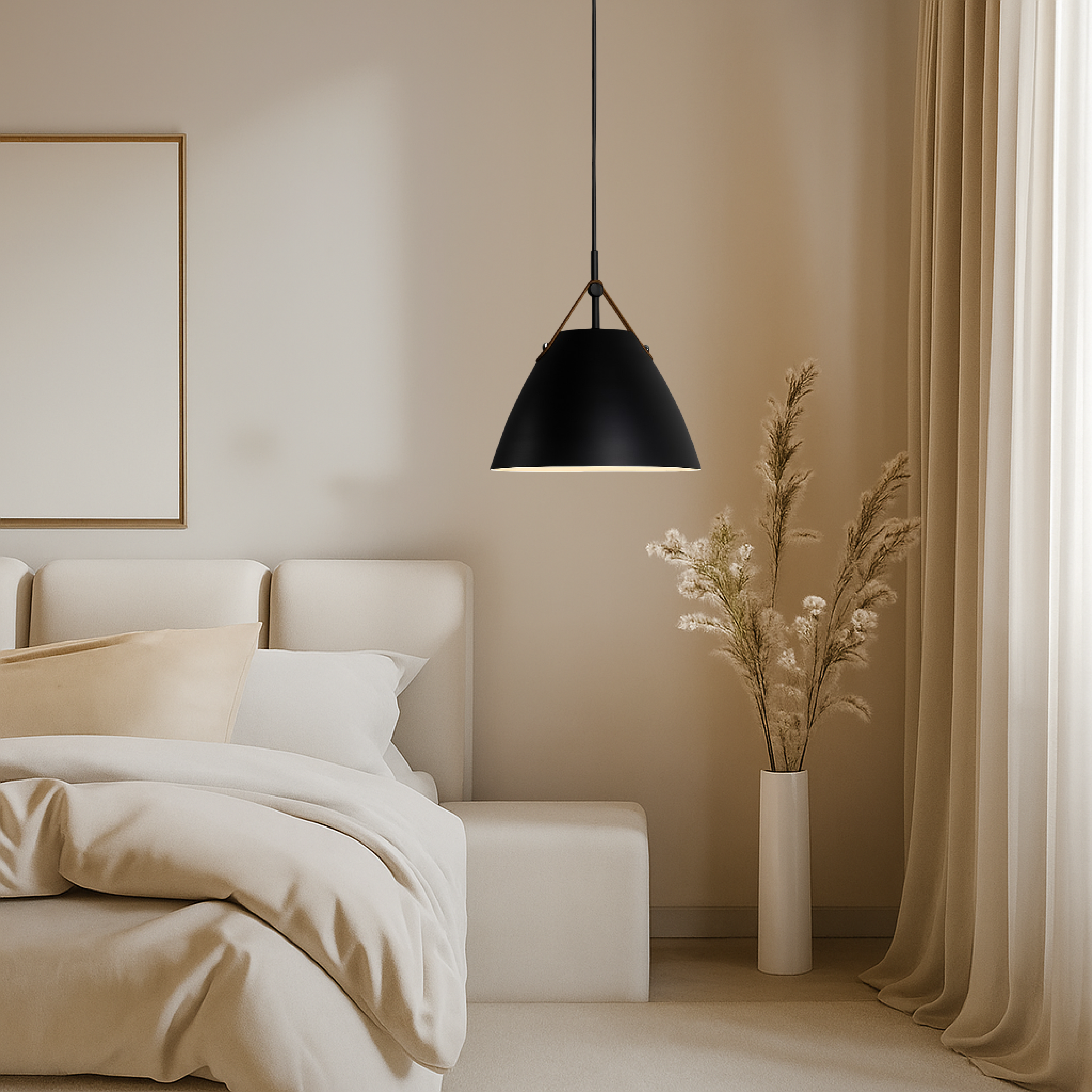 Lampada a sospensione scandinava colorata