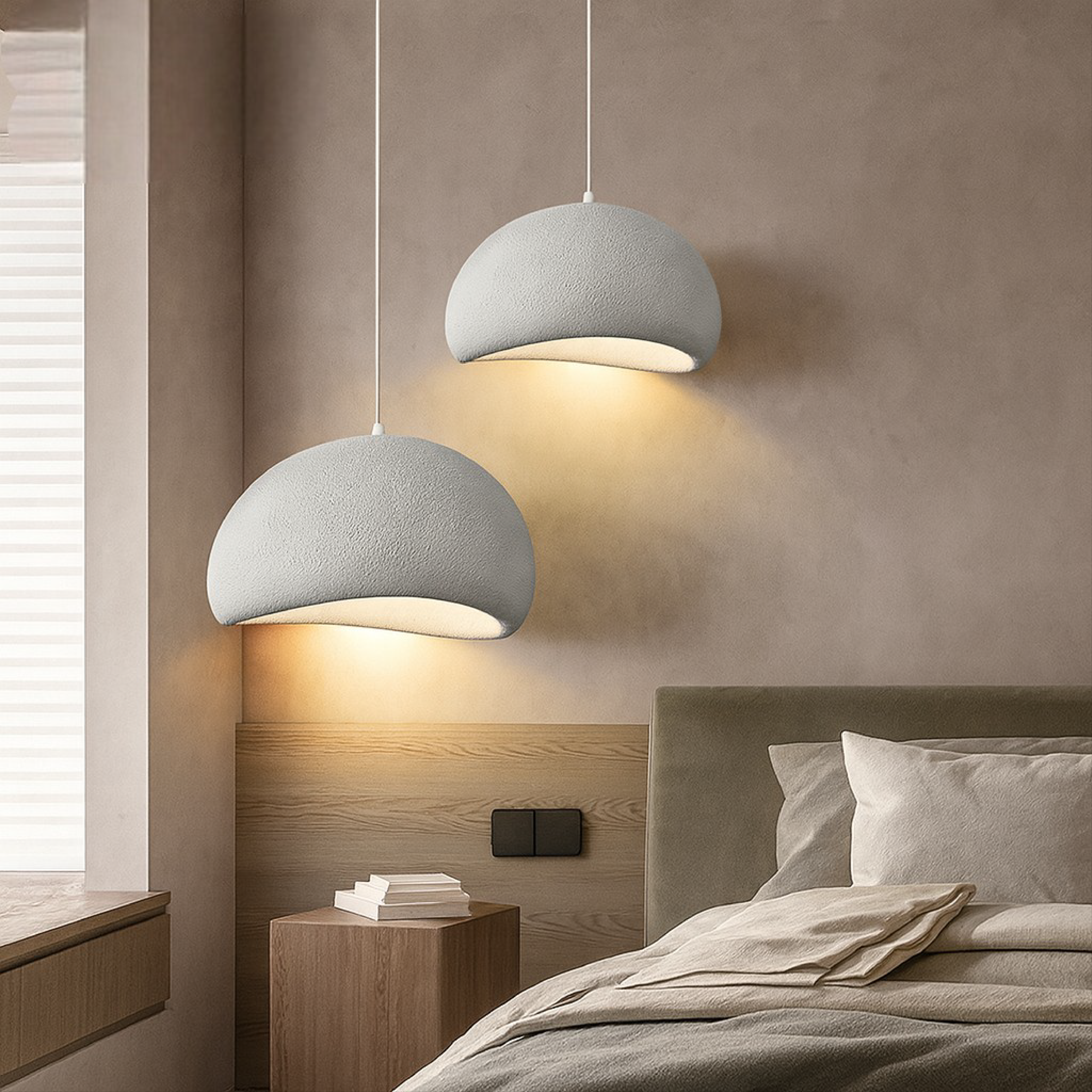 Lampada sospesa Wabi Sabi di Lumi
